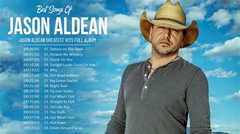 Top 50 Jason Aldean Songs: His Greatest Hits + Best Deep Cuts The best Jason Aldean songs are spread out among his 11 studio albums. Find singles and deep cuts from his self-titled debut album...